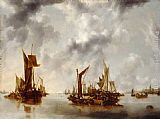Jan van de Capelle A Calm painting